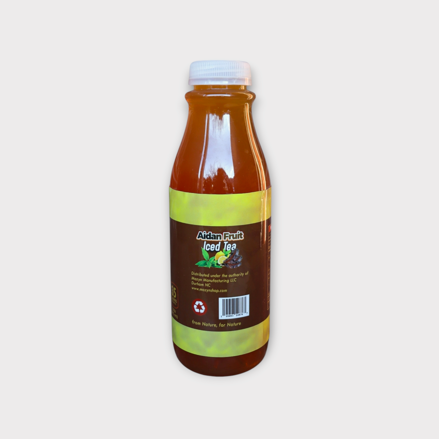 Aidan Fruit Lemon Iced Tea 16oz-(6 Pack)- Free Shipping