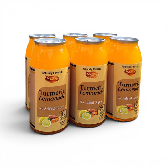 Turmeric Lemonade 16.90oz-(6 Pack)- Free Shipping