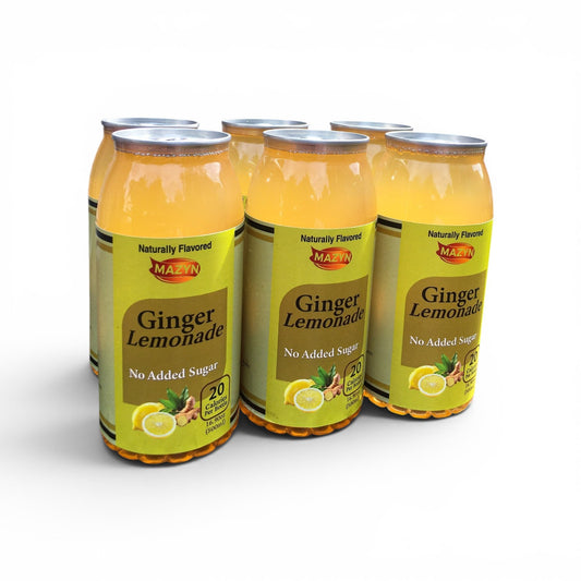 Ginger Lemonade 16.90oz-(6 Pack)- Free Shipping