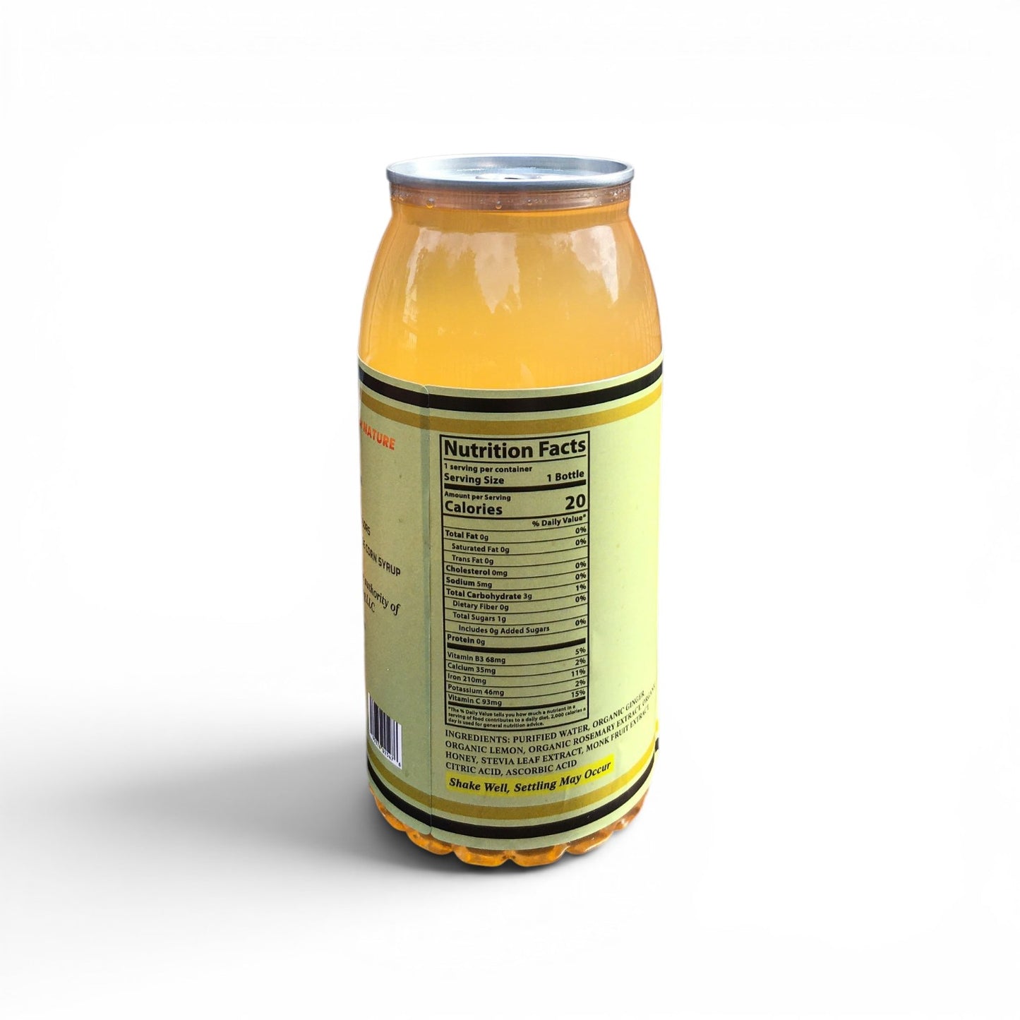 Ginger Lemonade 16.90oz-(6 Pack)- Free Shipping